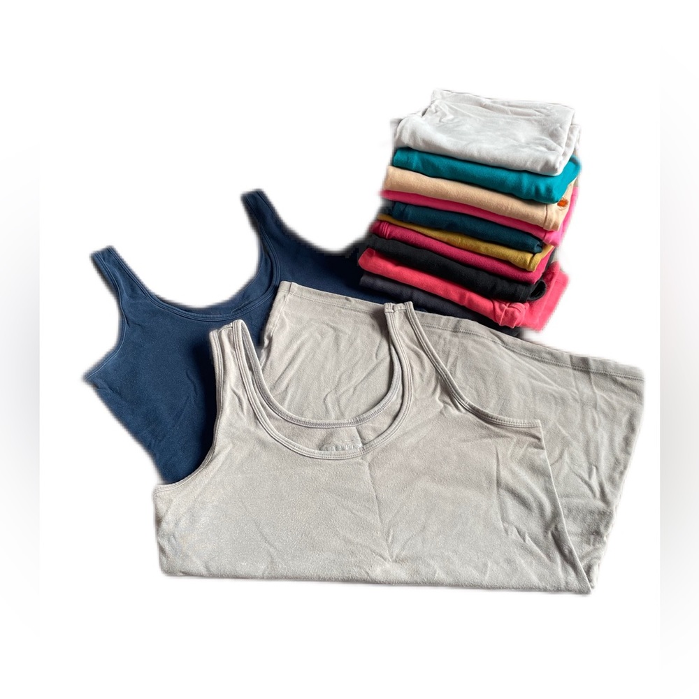 Maurices Scoop Neck Layering Tank Tops